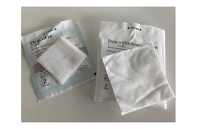 滅菌紗布實體照片